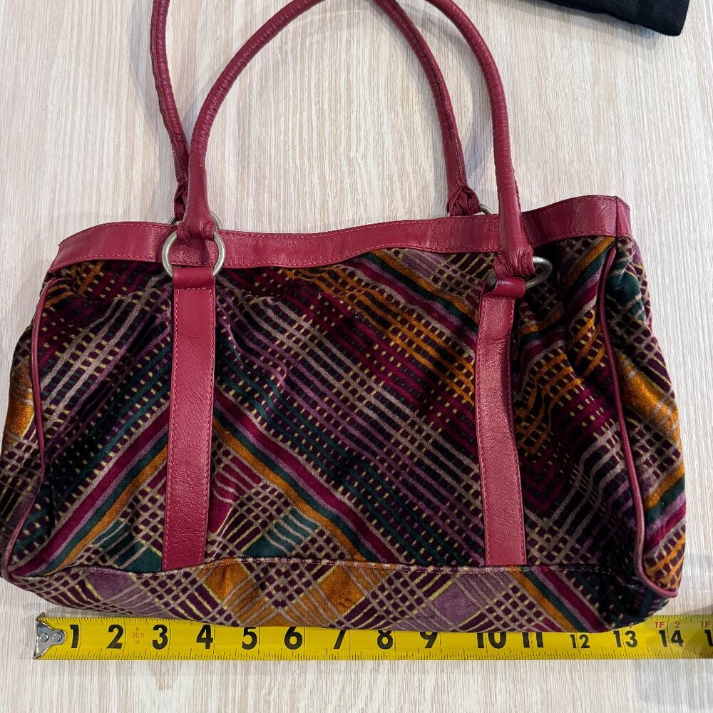 Vintage Missoni Velvet Handbag - Picture 3 of 9
